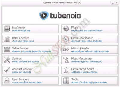 Tubenoia v1.0.0.74 (комбайн для работы с YouTube)