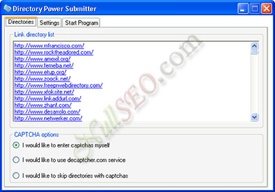 Directory Power Submitter v1.0 (авторегистрация в каталогах сайтов)